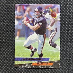 1993 Fleer Ultra Football #45 - Jim Harbaugh - Chicago Bears